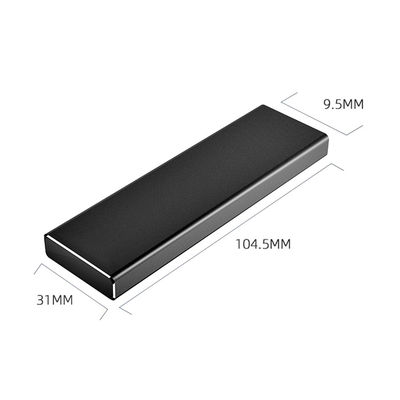 حالت جامد هارد دیسک خارجی SSD 2280 پلاگ اند پلی NVMe TYPEC دو رابط