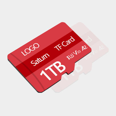 کارت حافظه پلاستیکی TF کلاس 10 16GB-512GB انتقال سریع داده برای دوربین امنیتی