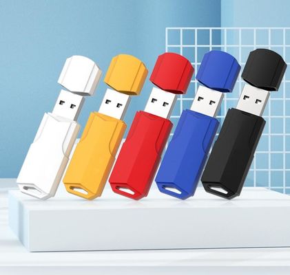 پلاگ اند پلی USB 3.0 Pen Drive 64GB 128GB فلش پلاستیکی لوگو سفارشی